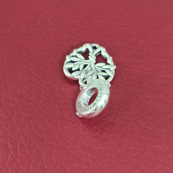 Heart Family Tree Dangle Charm - Picture 4 of 5